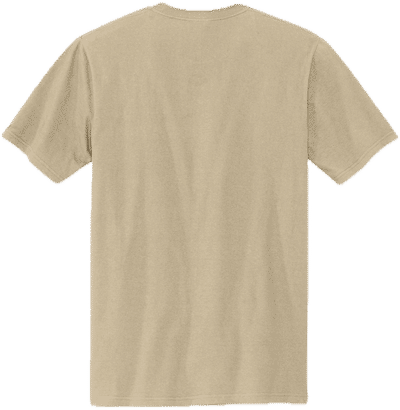 Am image of a Custom Volunteer Knitwear Chore Tee in Sand Dune!