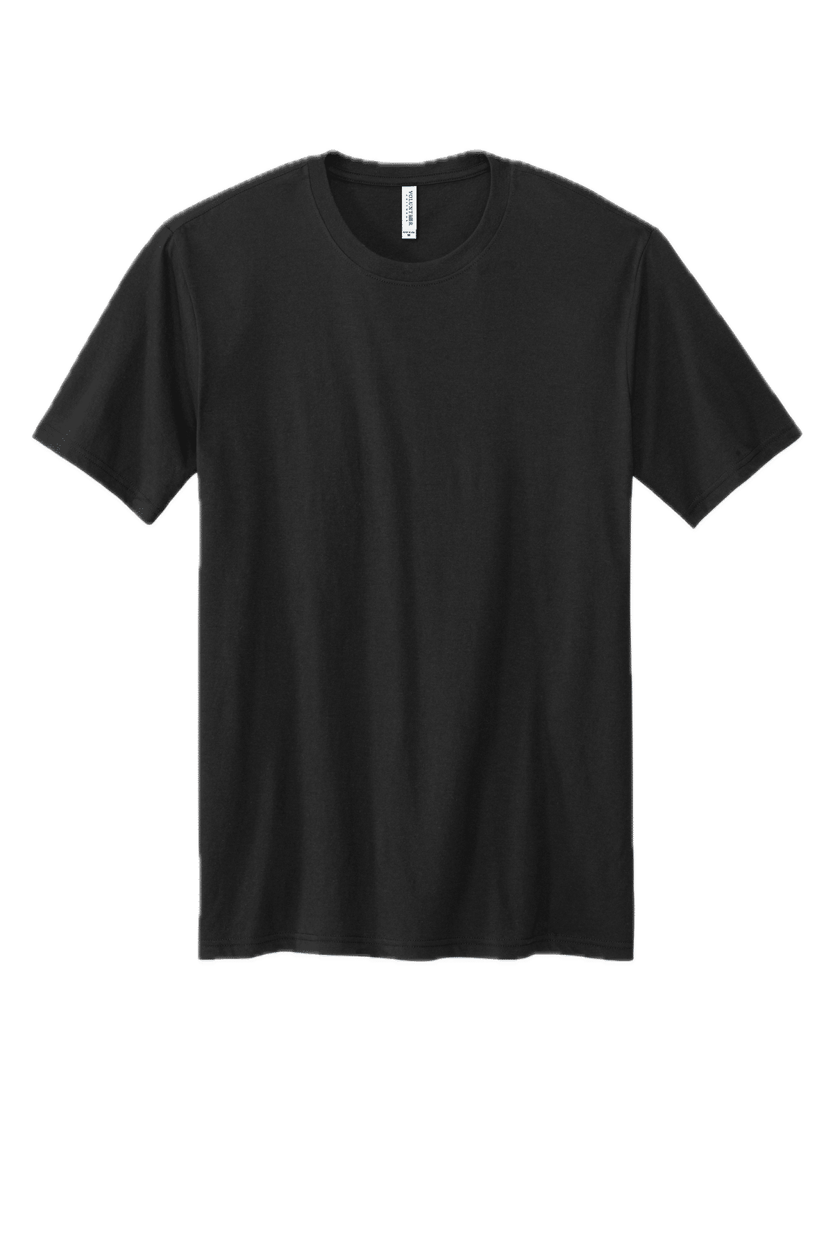 Volunteer Knitwear Tri Tee in Deep Black solid