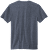 Am image of a Custom Volunteer Knitwear Tri Tee in Navy Heather!