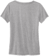 Am image of a Custom Volunteer Knitwear Womens Daily V Neck Tee in Athletic Heather!