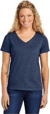 An image of a Custom Volunteer Knitwear Womens Daily V Neck Tee!