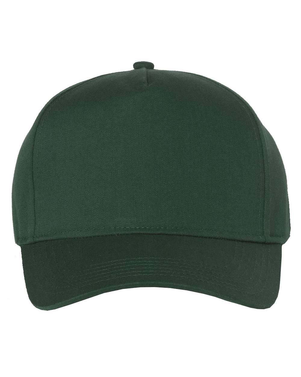 Valucap Five Panel Cap in Forest