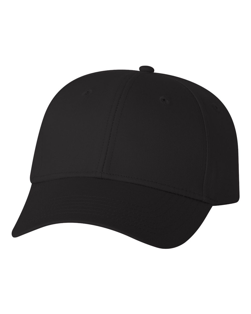 Valucap Lightweight twill Cap in Black