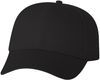 Am image of a Custom Valucap Lightweight twill Cap in Black!