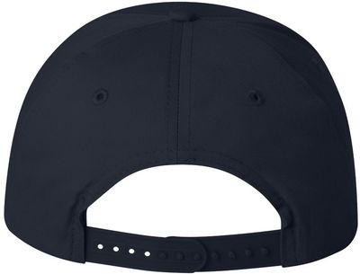 Am image of a Custom Valucap Lightweight twill Cap in Navy!