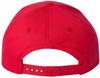 Am image of a Custom Valucap Lightweight twill Cap in Red!