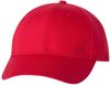 Am image of a Custom Valucap Lightweight twill Cap in Red!