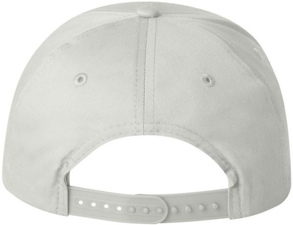 Am image of a Custom Valucap Lightweight twill Cap in White!