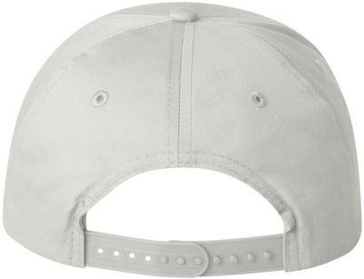Am image of a Custom Valucap Lightweight twill Cap in White!