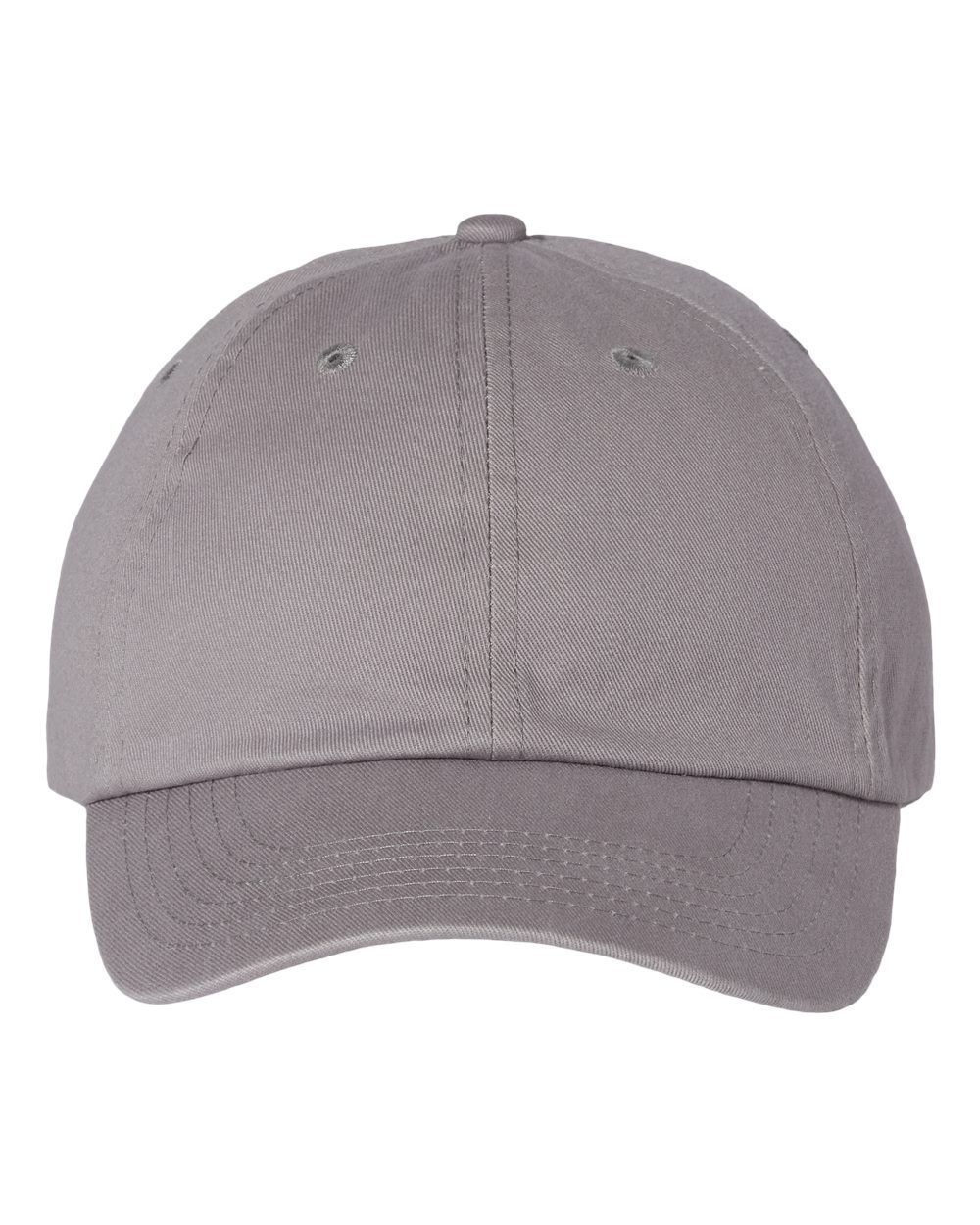 Valucap Adult Bio Washed Classic Dad's Cap in Grey