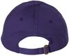 Am image of a Custom Valucap Adult Bio Washed Classic Dad's Cap in Purple!