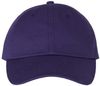 Am image of a Custom Valucap Adult Bio Washed Classic Dad's Cap in Purple!