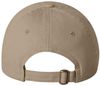 Am image of a Custom Valucap Small Fit Bio Washed Dad's Cap in Khaki!