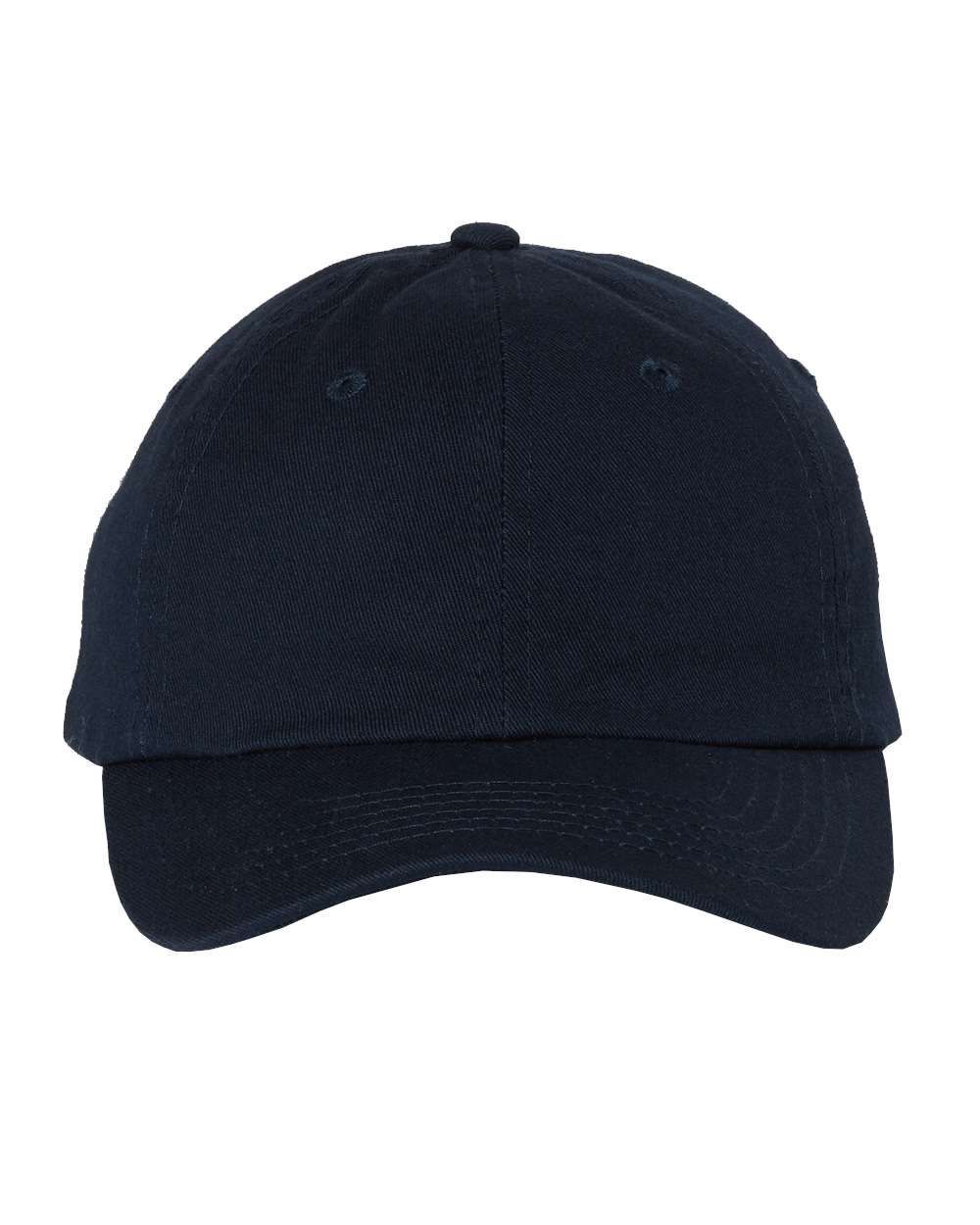 Valucap Small Fit Bio Washed Dad's Cap in Navy
