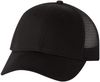 Am image of a Custom Valucap Mesh Back Trucker Cap in Black!
