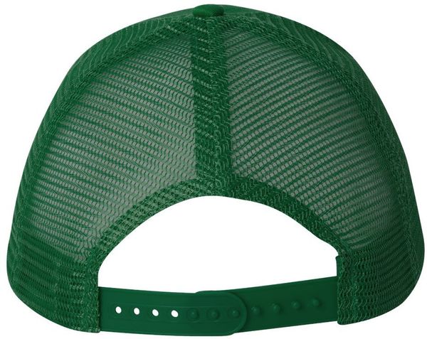 Am image of a Custom Valucap Mesh Back Trucker Cap in Kelly!