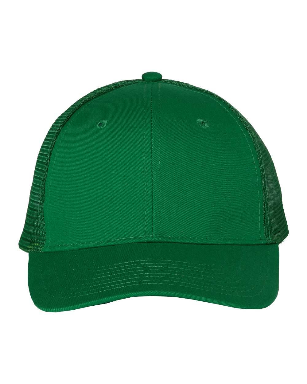 Valucap Mesh Back Trucker Cap in Kelly