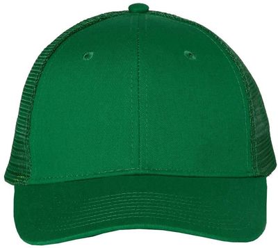 Am image of a Custom Valucap Mesh Back Trucker Cap in Kelly!