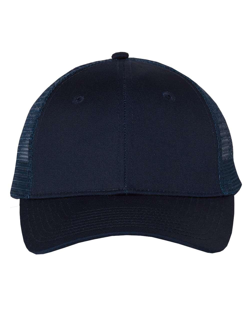 Valucap Mesh Back Trucker Cap in Navy