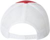Am image of a Custom Valucap Mesh Back Trucker Cap in Red/White!