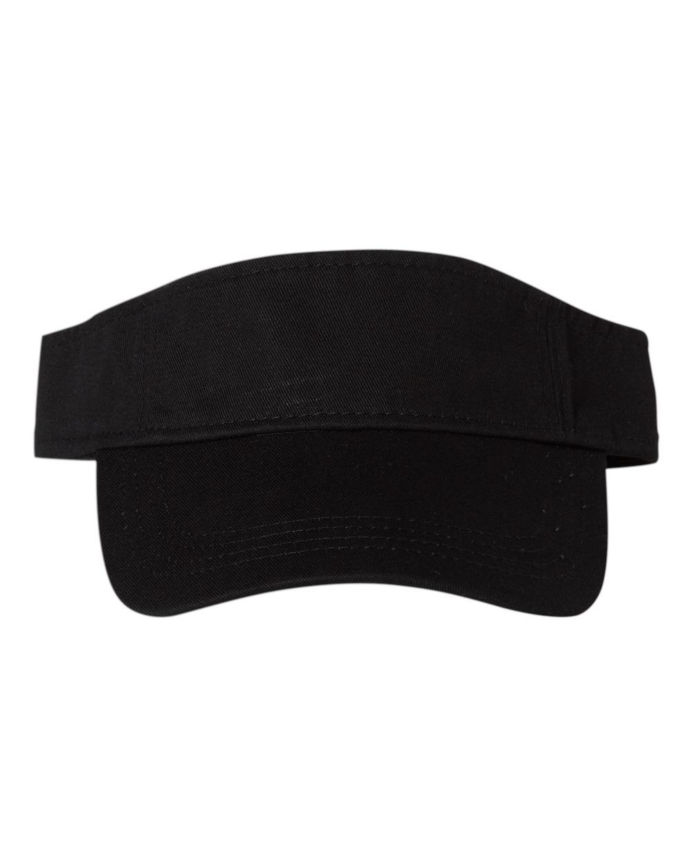 Valucap Bio Washed Visor in Black