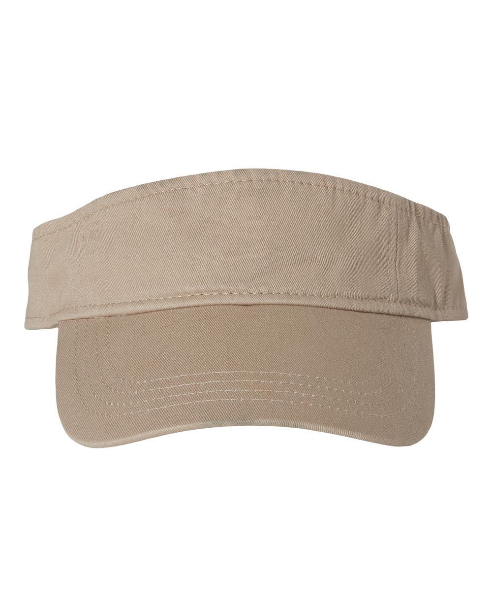 Valucap Bio Washed Visor in Khaki