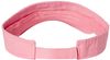 Am image of a Custom Valucap Bio Washed Visor in Pink!