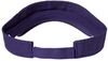 Am image of a Custom Valucap Bio Washed Visor in Purple!
