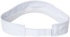 Am image of a Custom Valucap Bio Washed Visor in White!