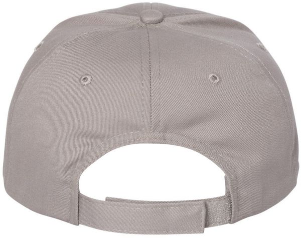 Am image of a Custom Valucap Chino Cap in Grey!