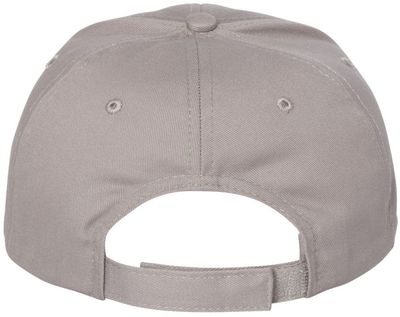 Am image of a Custom Valucap Chino Cap in Grey!
