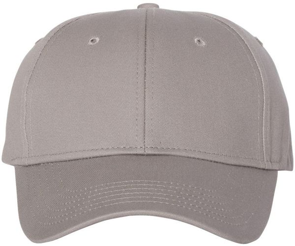 Am image of a Custom Valucap Chino Cap in Grey!