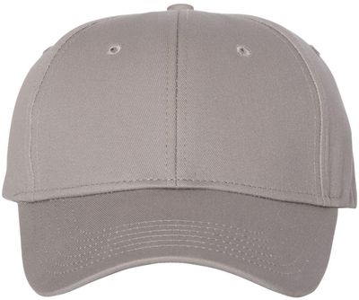 Am image of a Custom Valucap Chino Cap in Grey!