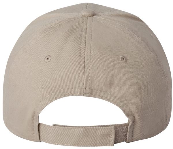 Am image of a Custom Valucap Chino Cap in Khaki!