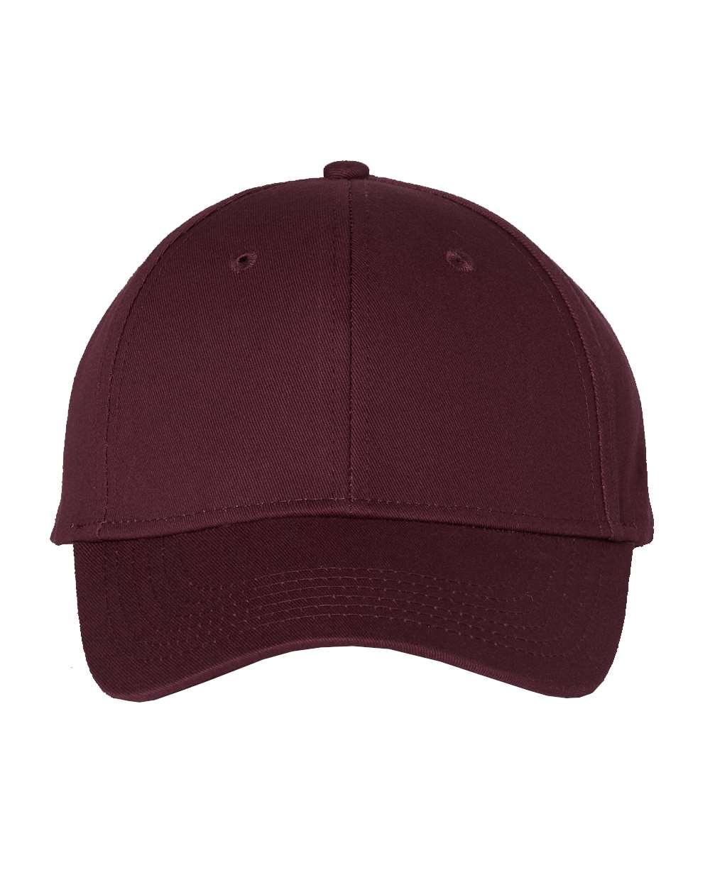 Valucap Chino Cap in Maroon