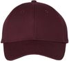 Am image of a Custom Valucap Chino Cap in Maroon!