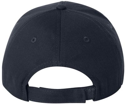 Am image of a Custom Valucap Chino Cap in Navy!