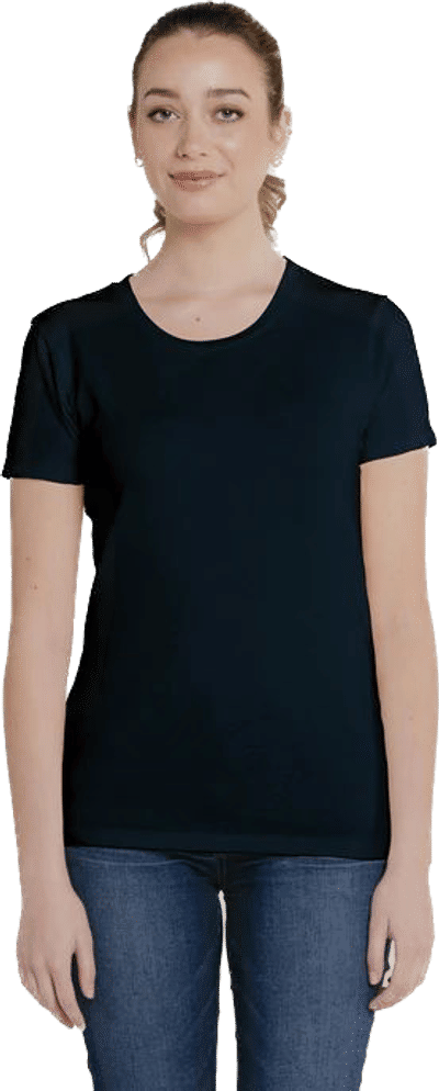 Am image of a Custom Redwood Classics Canoe Tee in Dark Midnight!