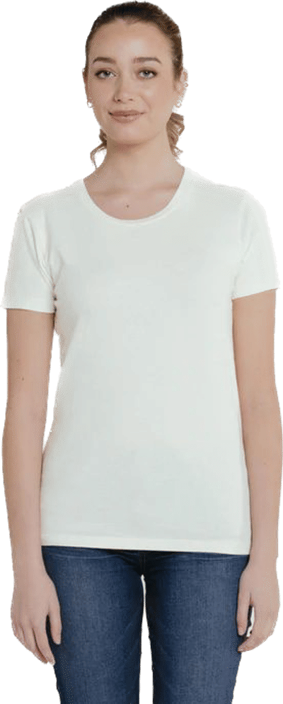 Am image of a Custom Redwood Classics Canoe Tee in White!