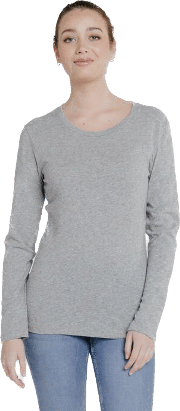 Am image of a Custom Redwood Classics Aurora Tee in Grey Mix!