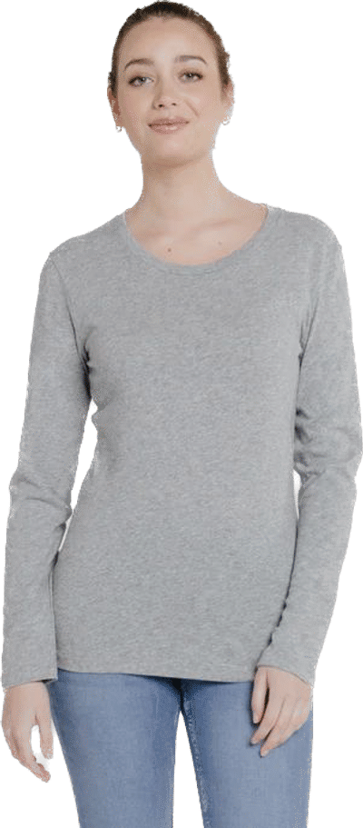 Am image of a Custom Redwood Classics Aurora Tee in Grey Mix!
