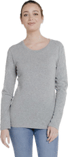 Am image of a Custom Redwood Classics Aurora Tee in Grey Mix!