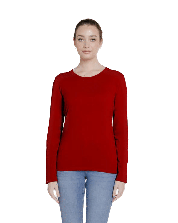 Redwood Classics Aurora Tee in Harvest Red