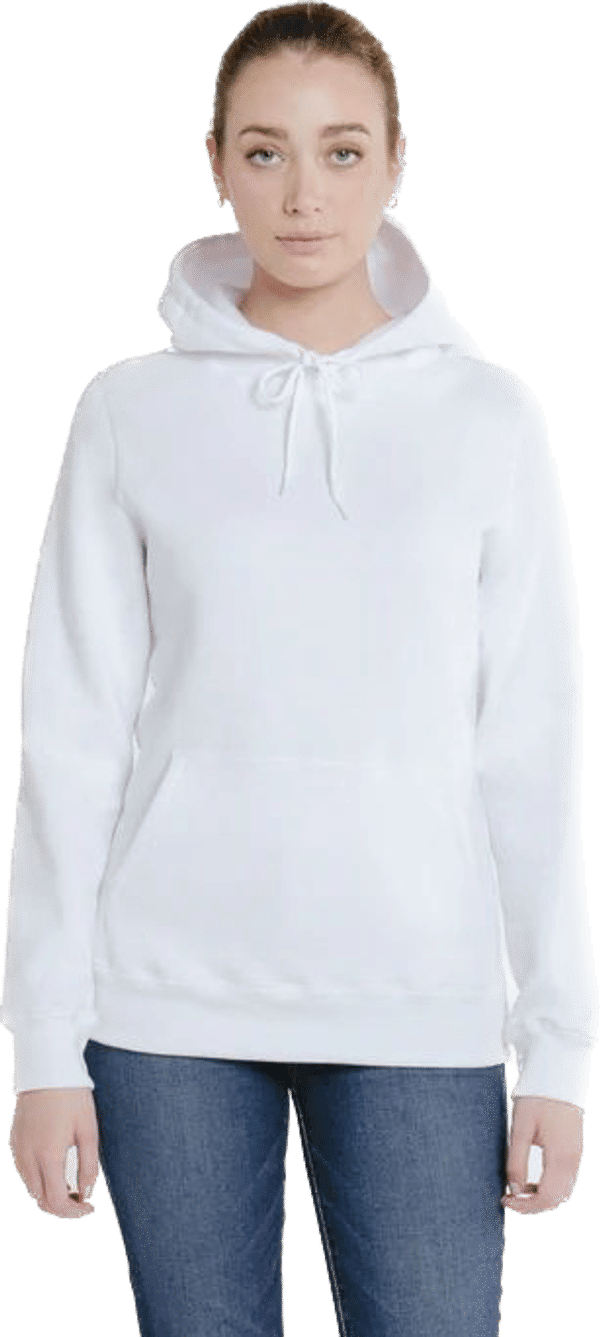 Am image of a Custom Redwood Classics Trinity Hoody in White!