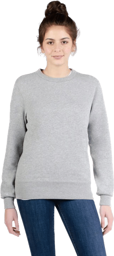 Am image of a Custom Redwood Classics Kootenay Crewneck in Grey Mix!