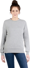 Am image of a Custom Redwood Classics Kootenay Crewneck in Grey Mix!