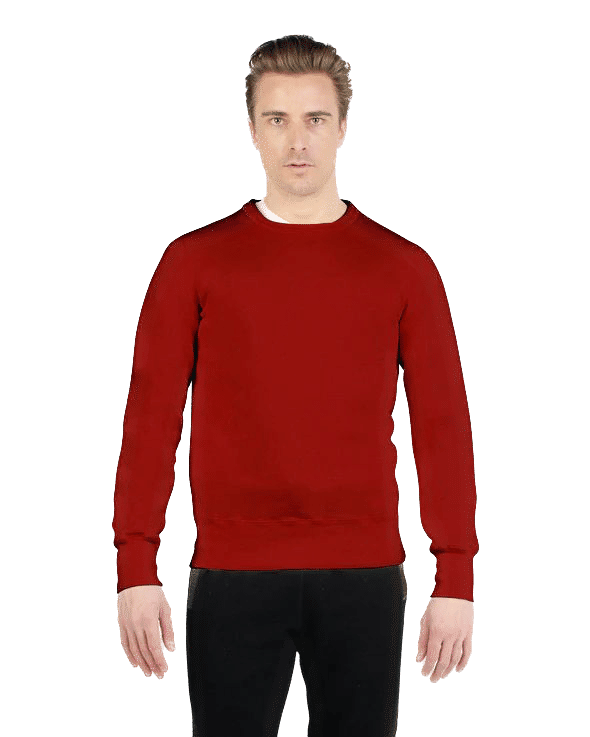 Redwood Classics Kootenay Crewneck in Harvest Red