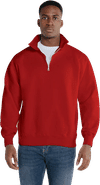 Am image of a Custom Redwood Classics Spirit Bear Polo in Canadian Red!