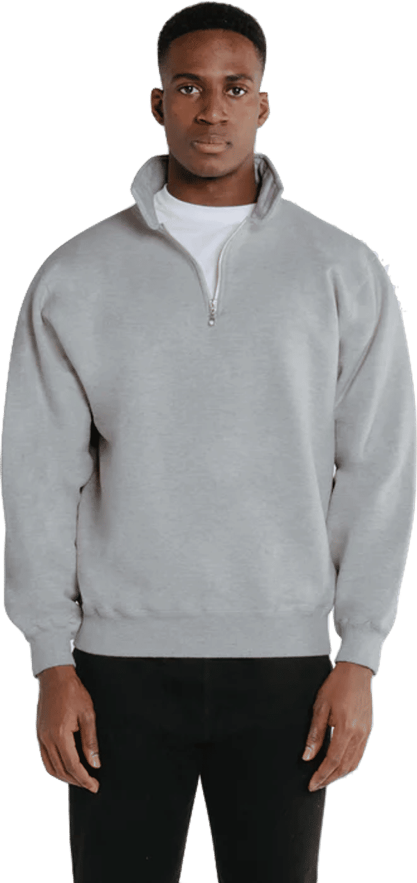 Am image of a Custom Redwood Classics Spirit Bear Polo in Grey Mix!
