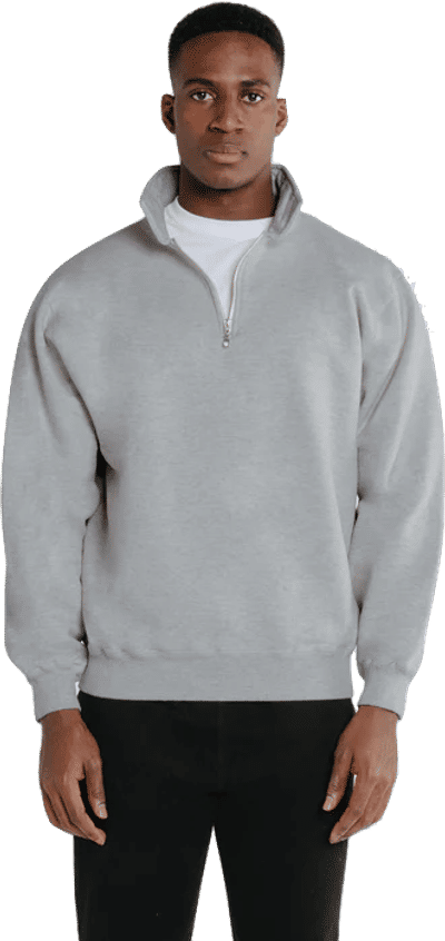 Am image of a Custom Redwood Classics Spirit Bear Polo in Grey Mix!
